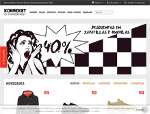 Tablet Screenshot of kornerst.com